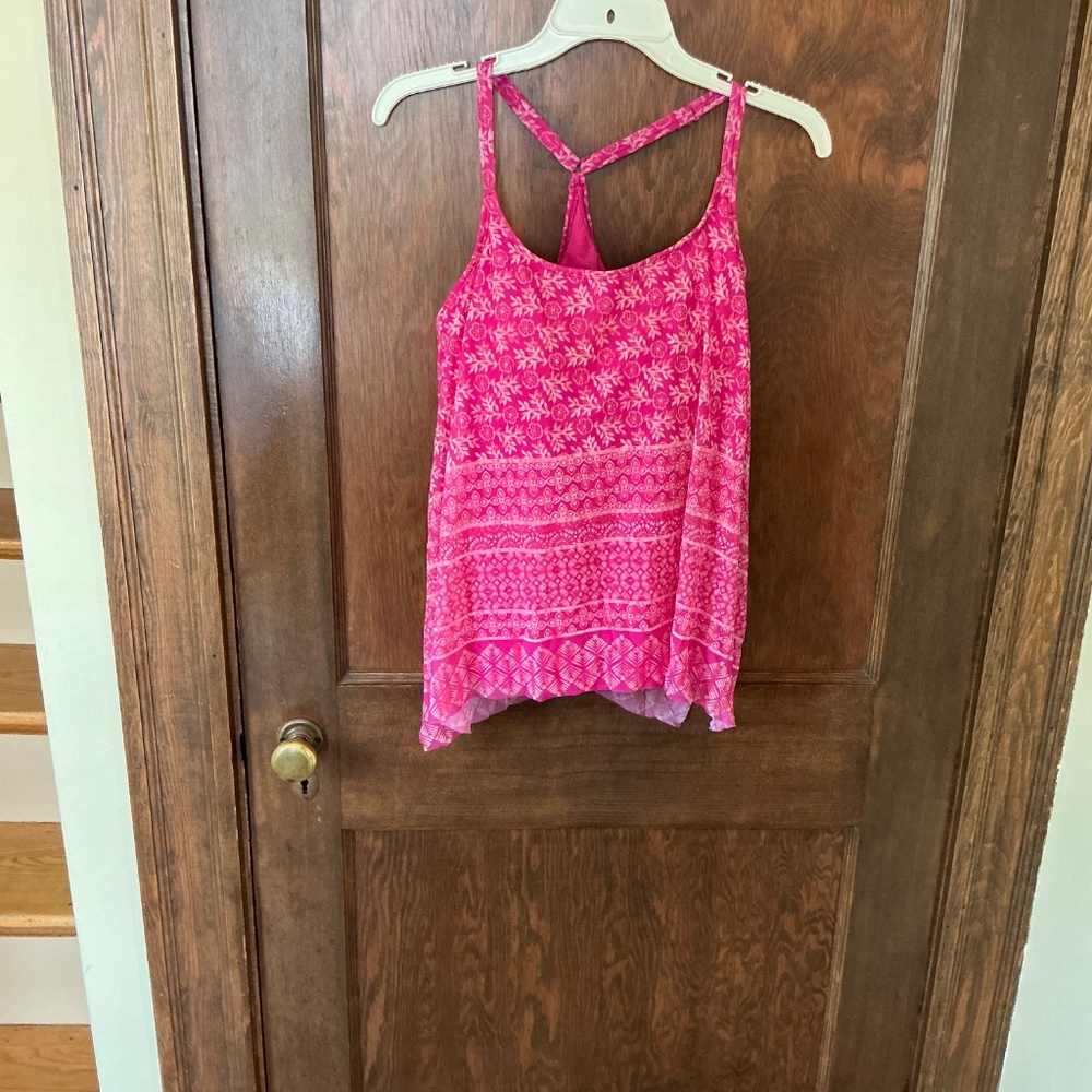 COCO Reef Current Mesh Layer Bra Sized Underwire Tankini Top in Bohemia Sz 34D - Picture 6 of 8